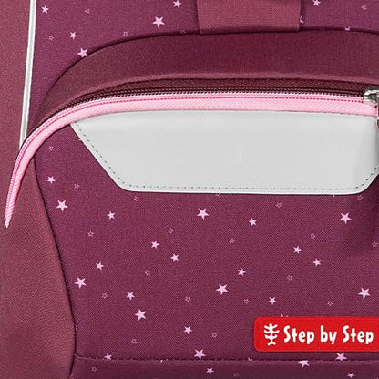 Step by Step Basis Set „Berry Stars“ 4-teilig | Ergonomisch | Hüft-/Brustgurt