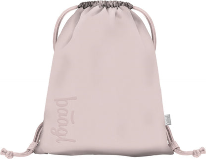Baagl Schulrucksack-Set 3-teilig | Ergonomisch | Brustgurt | Grundschule | Sand